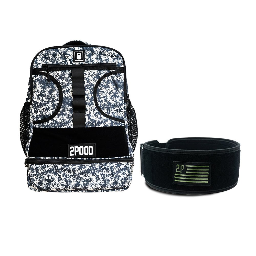 4" Green Velcro Patch Belt & Backpack 3.0 Bundle - 2POOD