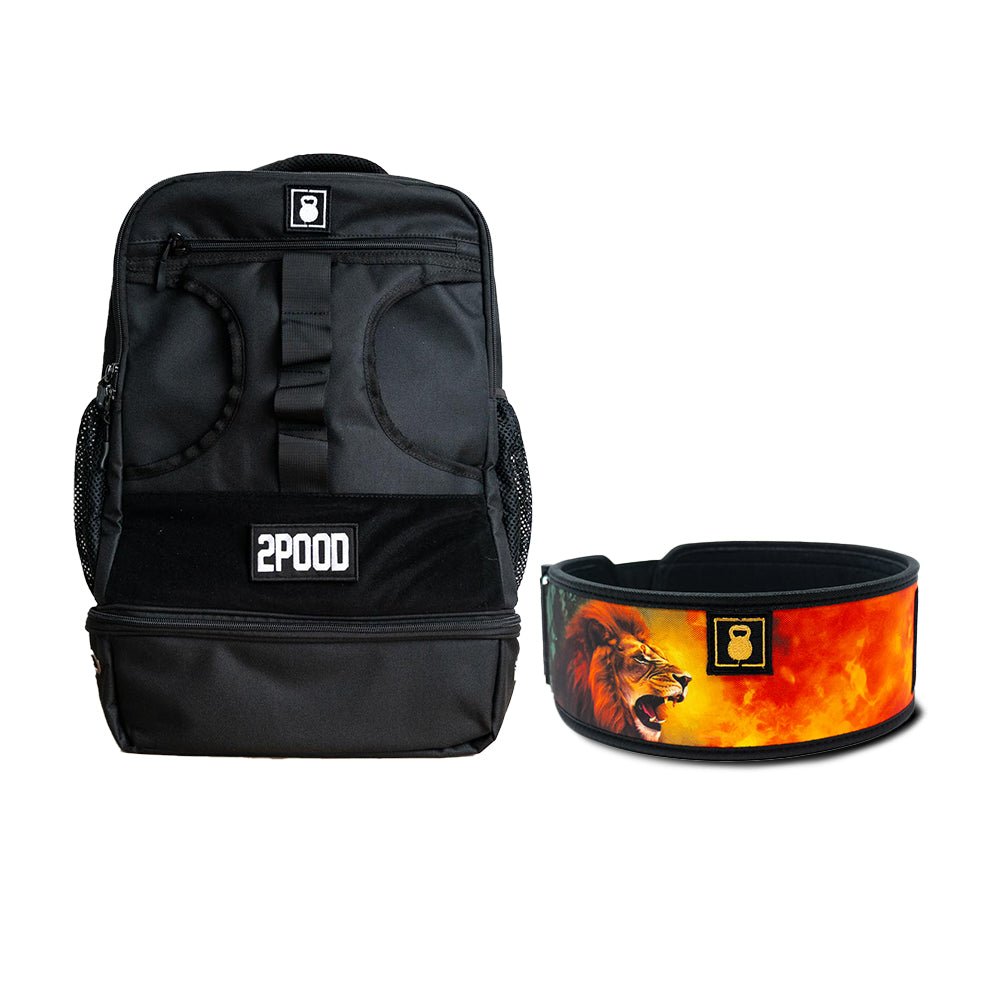 4&quot; King of The Jungle Belt &amp; Backpack 3.0 Bundle - 2POOD