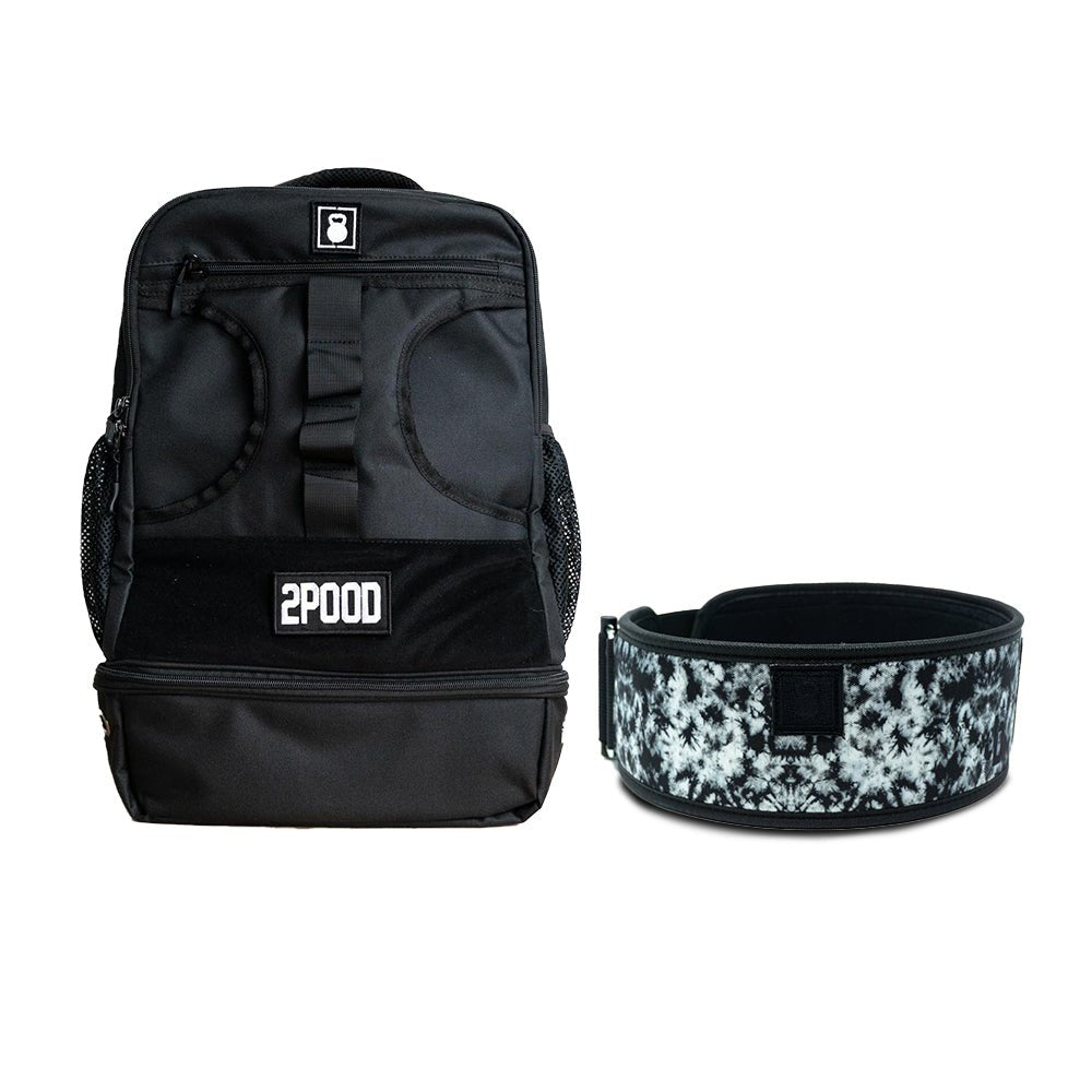 4" Midnight Tie Dye by Jourdan Delacruz Belt & Backpack 3.0 Bundle - 2POOD