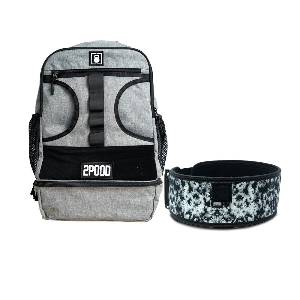 4" Midnight Tie Dye by Jourdan Delacruz Belt & Backpack 3.0 Bundle - 2POOD