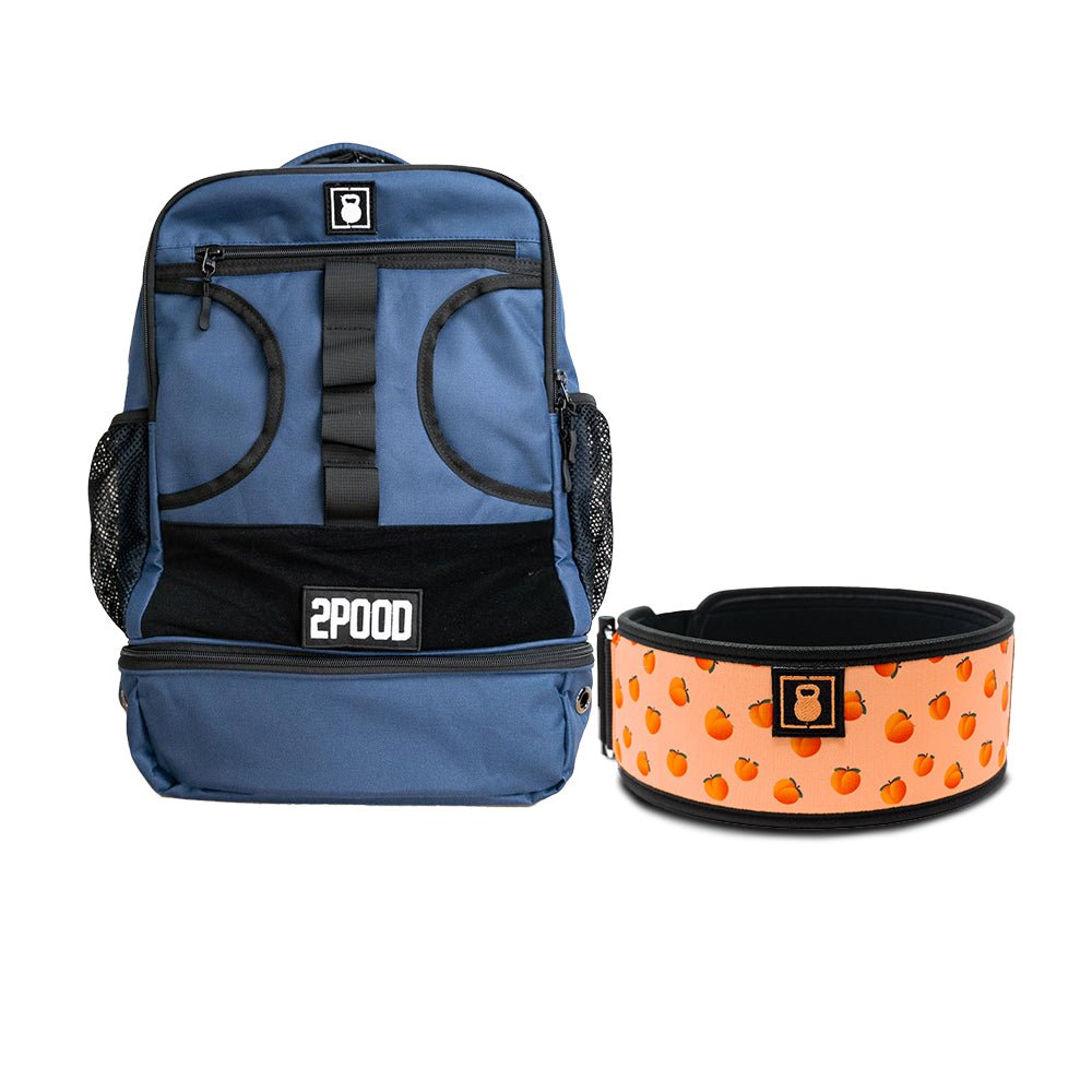 4" Peach, Please Belt & Backpack 3.0 Bundle - 2POOD