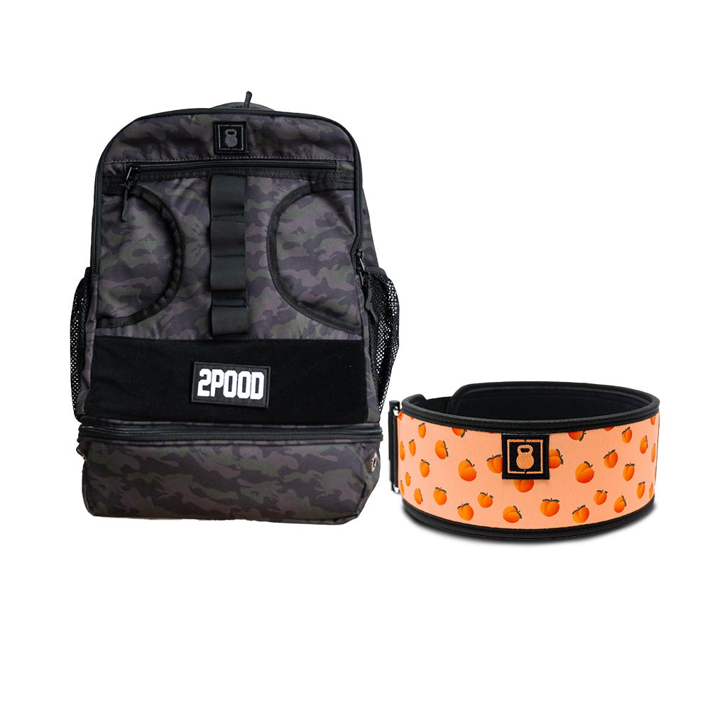 4&quot; Peach, Please Belt &amp; Backpack 3.0 Bundle - 2POOD