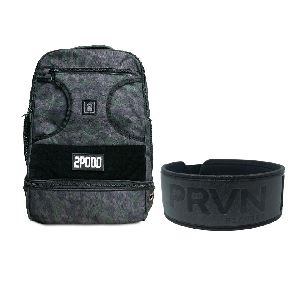 4" PRVN Fitness Belt & Backpack Bundle - 2POOD