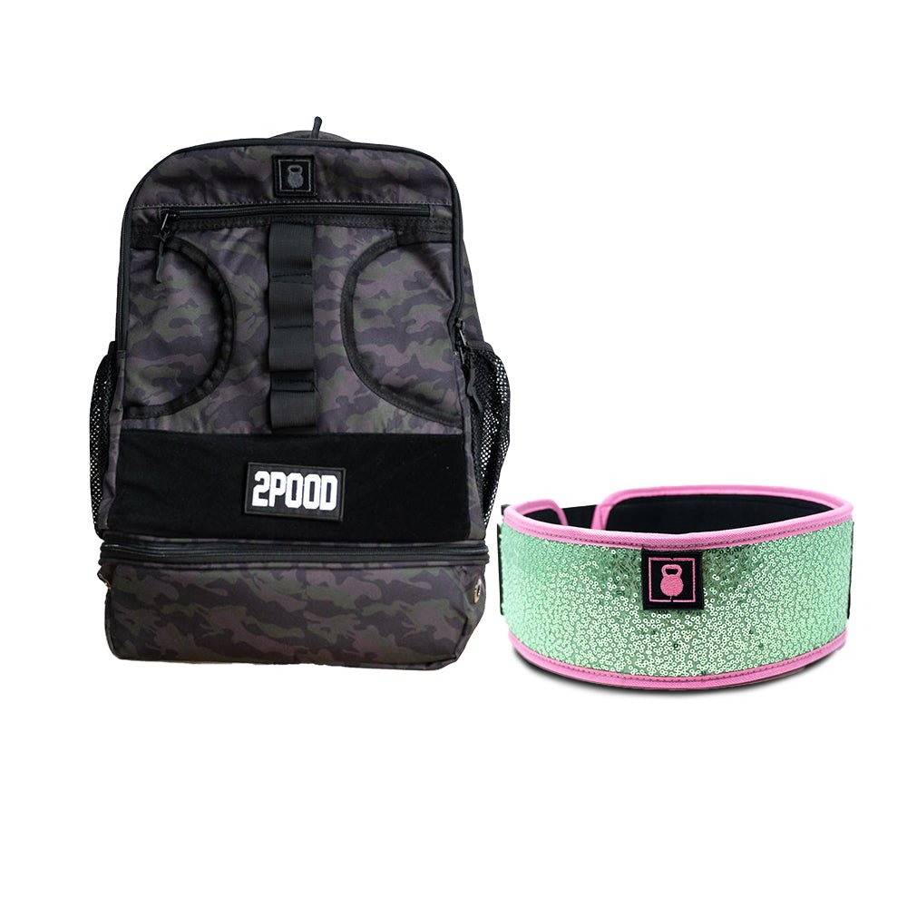 4" Sweet Tart (Sparkle) Belt & Backpack 3.0 Bundle - 2POOD