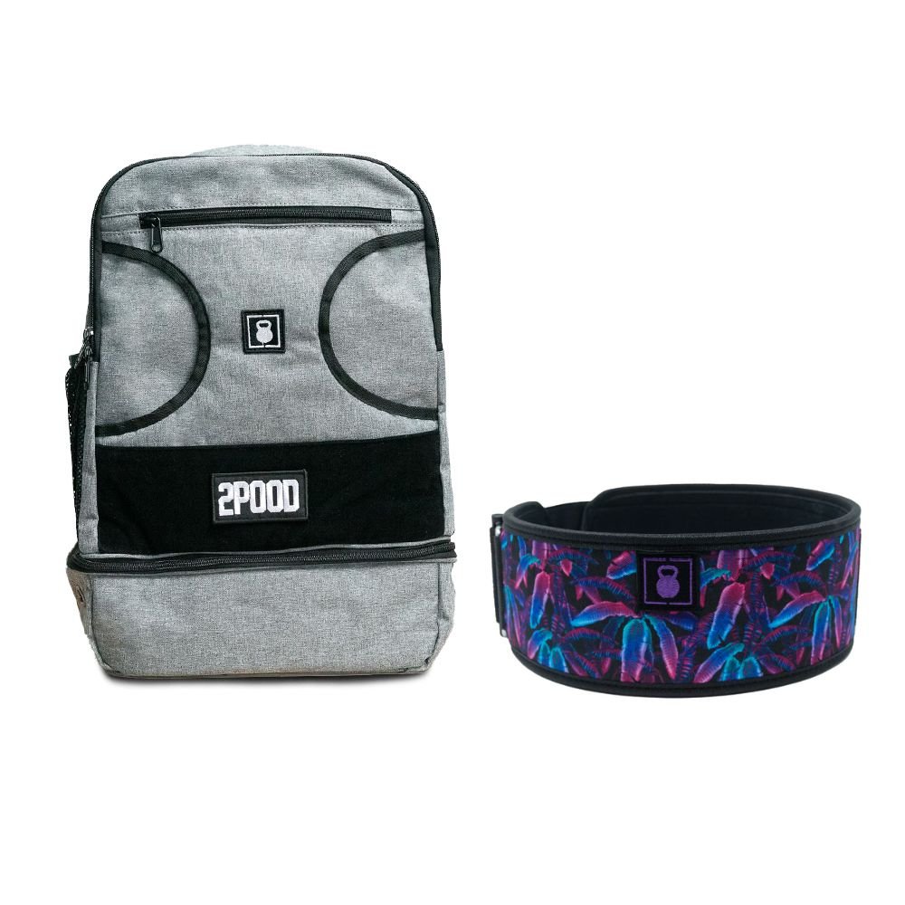 4" Tropical Trip Belt & Backpack Bundle - 2POOD