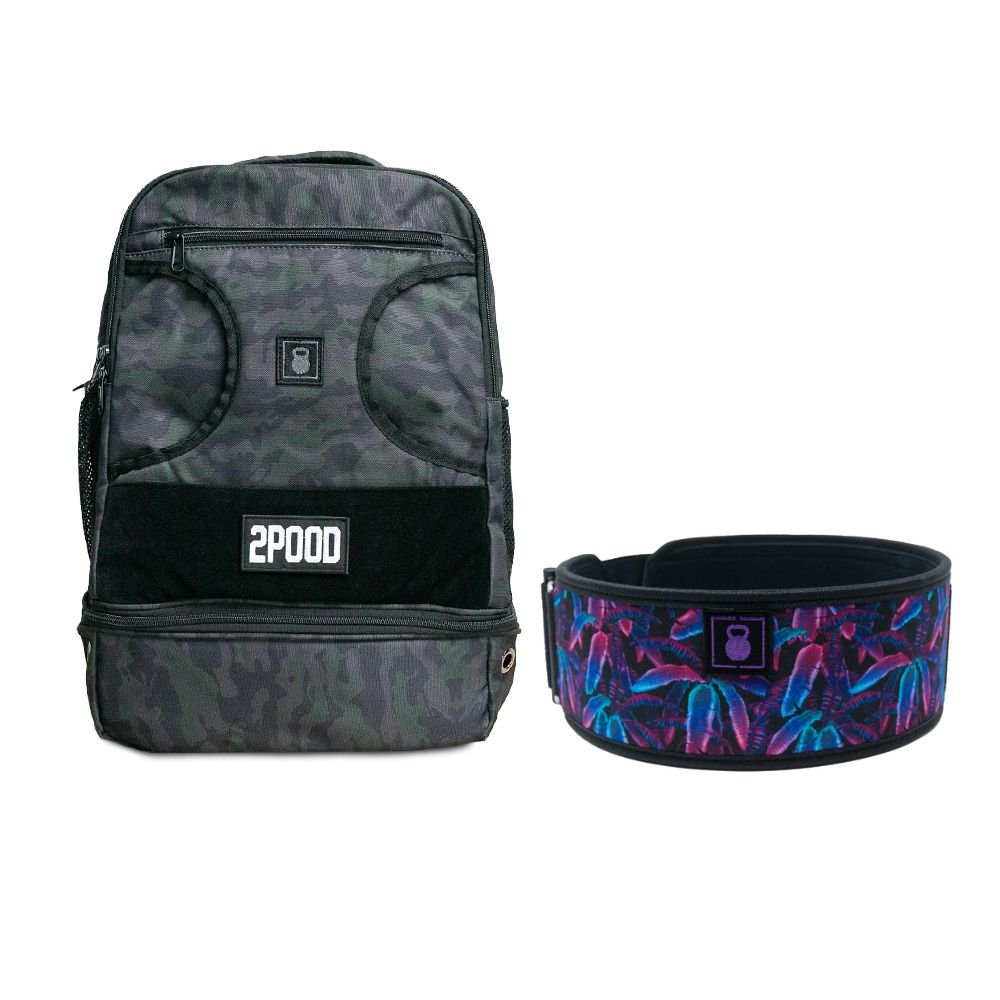 4" Tropical Trip Belt & Backpack Bundle - 2POOD