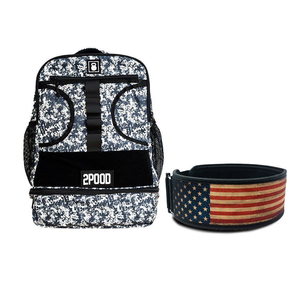 4&quot; Unapologetically American Belt &amp; Backpack 3.0 Bundle - 2POOD