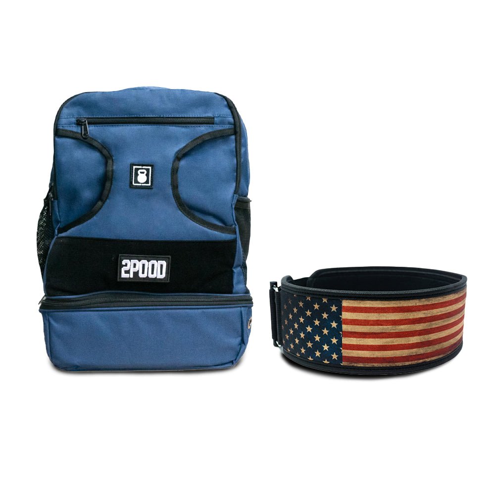 4" Unapologetically American Belt & Backpack Bundle - 2POOD
