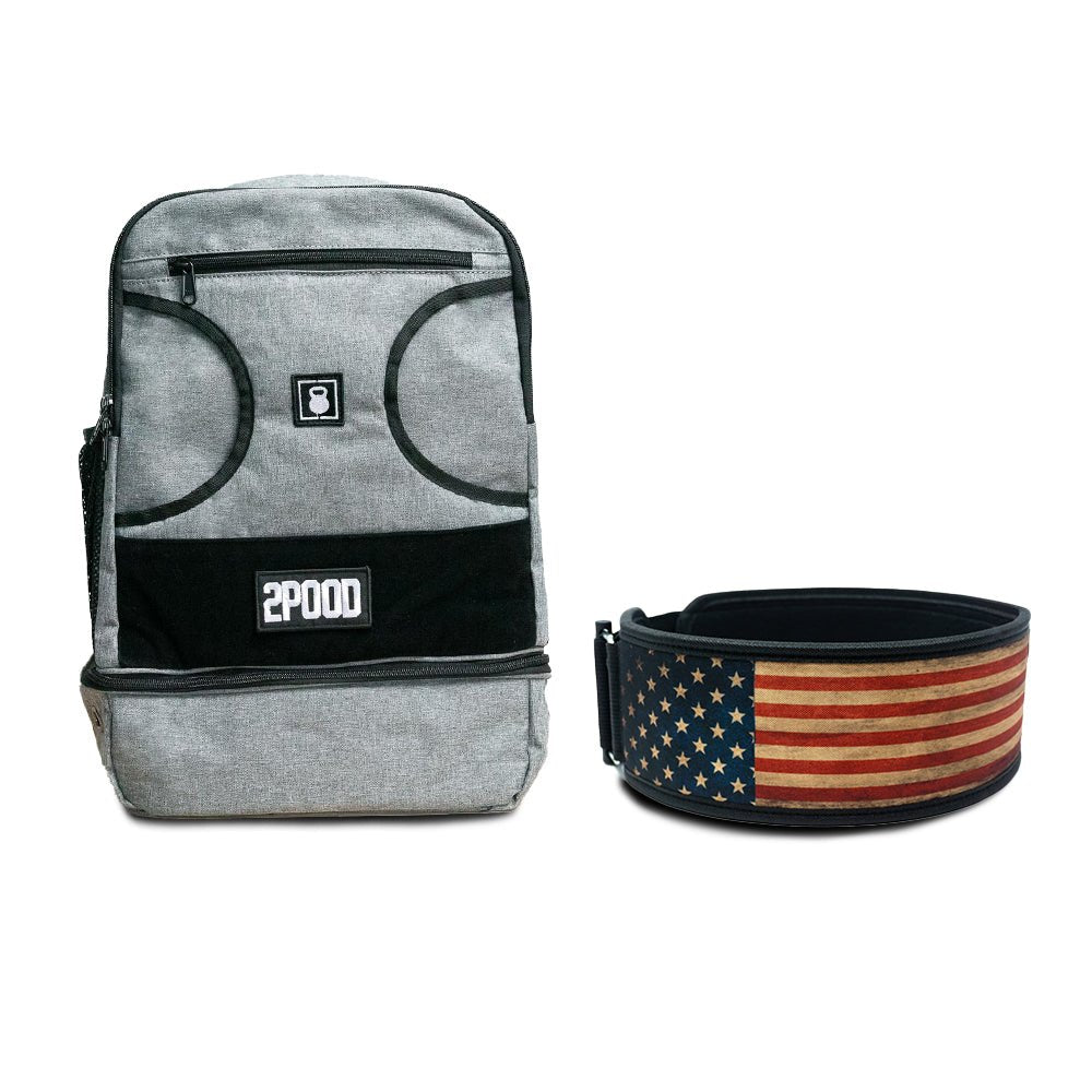 4" Unapologetically American Belt & Backpack Bundle - 2POOD