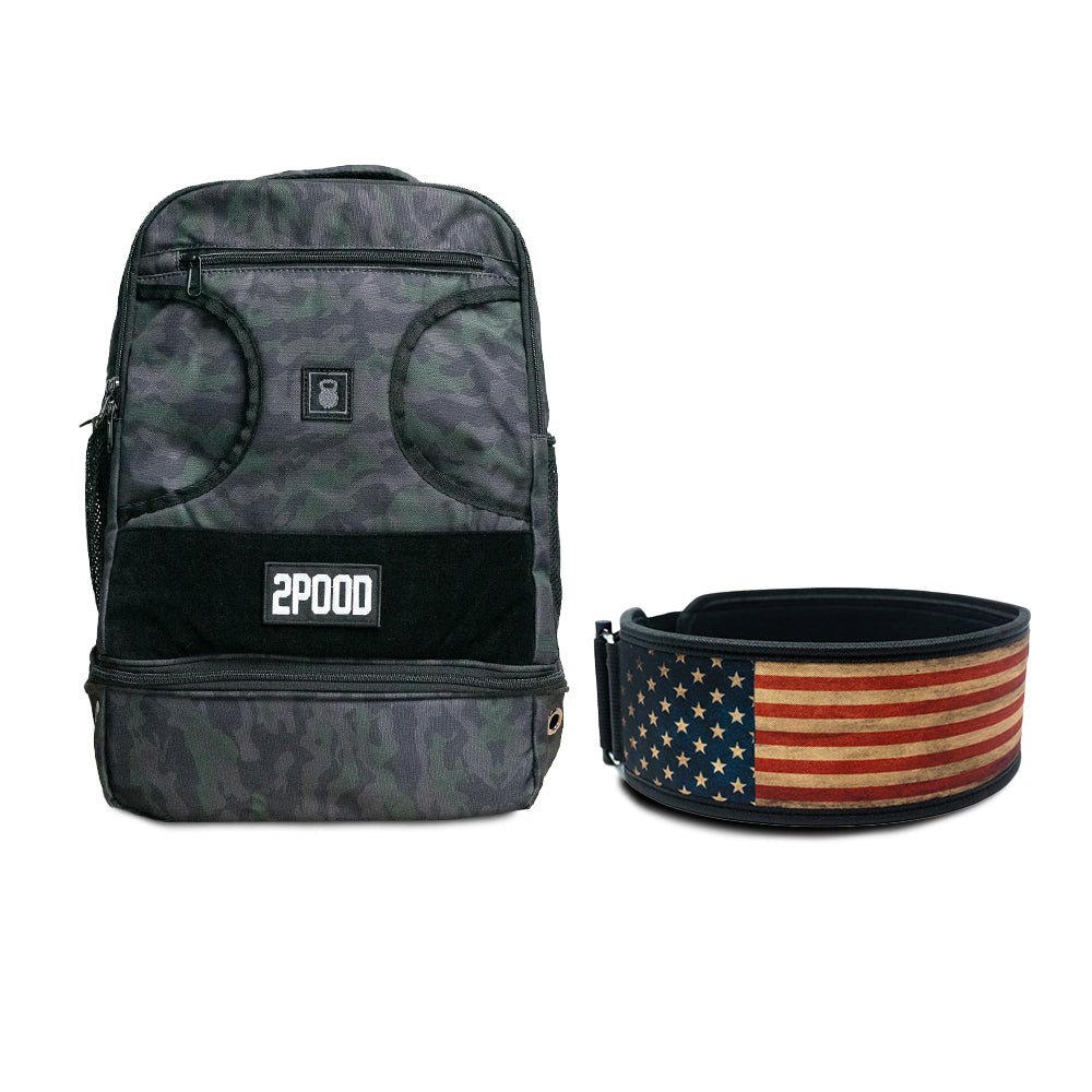 4" Unapologetically American Belt & Backpack Bundle - 2POOD