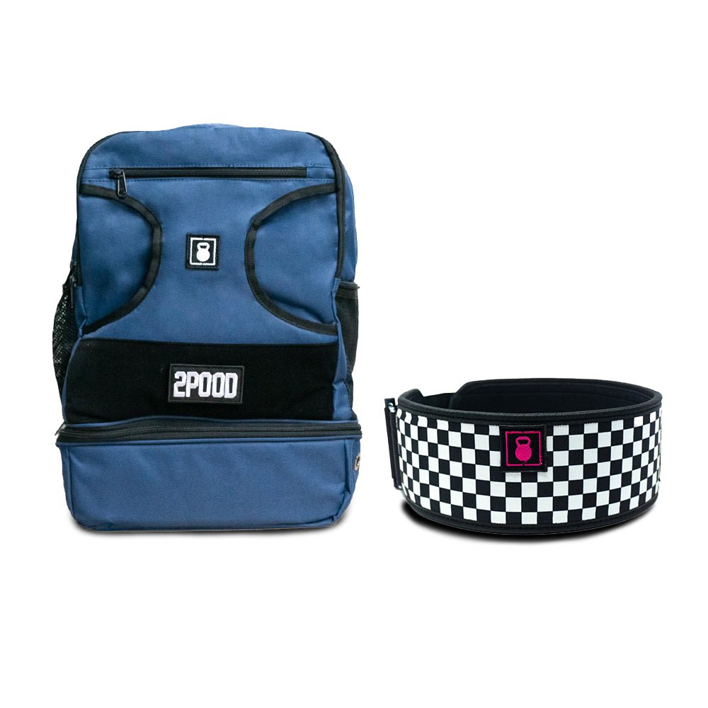 4" West Coast Vibes by Chyna Cho Belt & Backpack Bundle - 2POOD