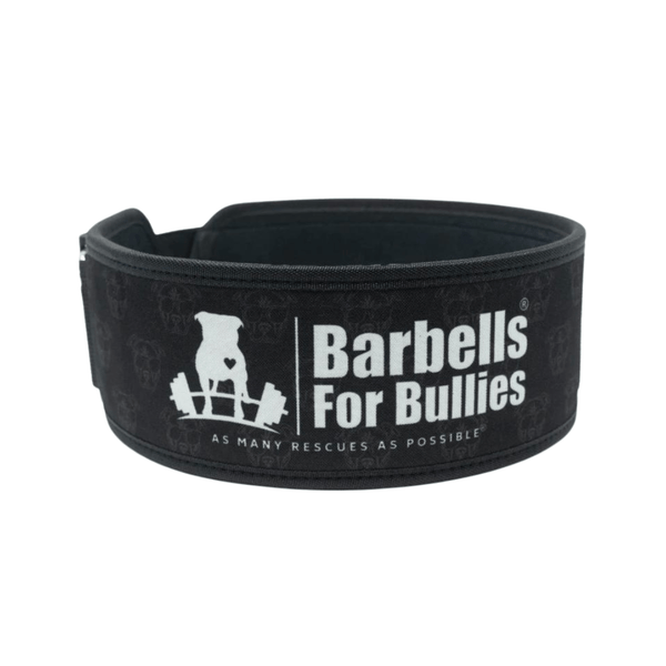 Barbells for Bullies 2.0 4 Straight Weightlifting Belt