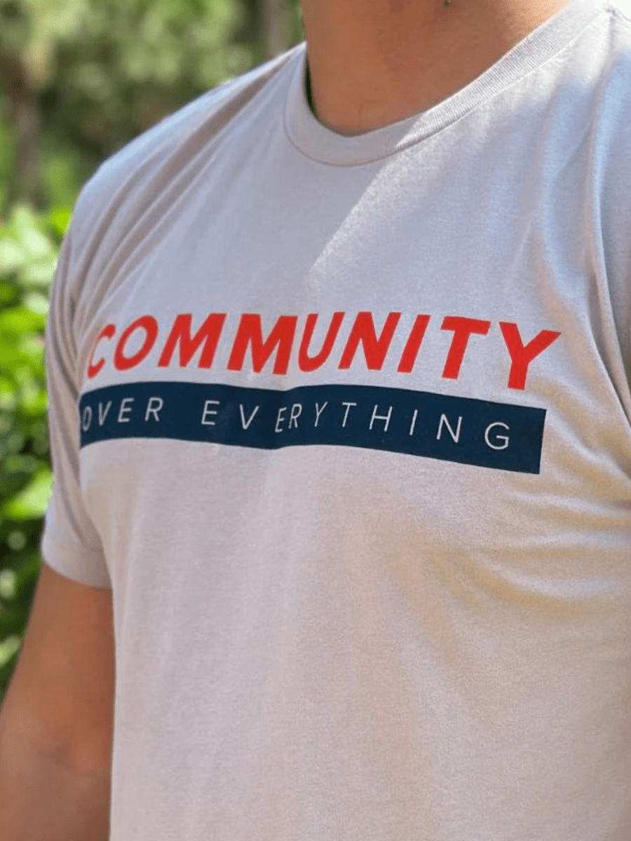Community Over Everything T-shirt - 2POOD