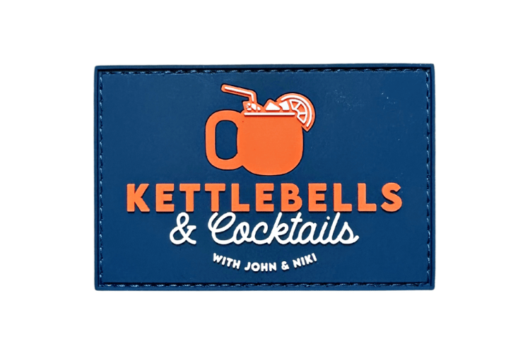 Kettlebells and Cocktails Patch - 2POOD