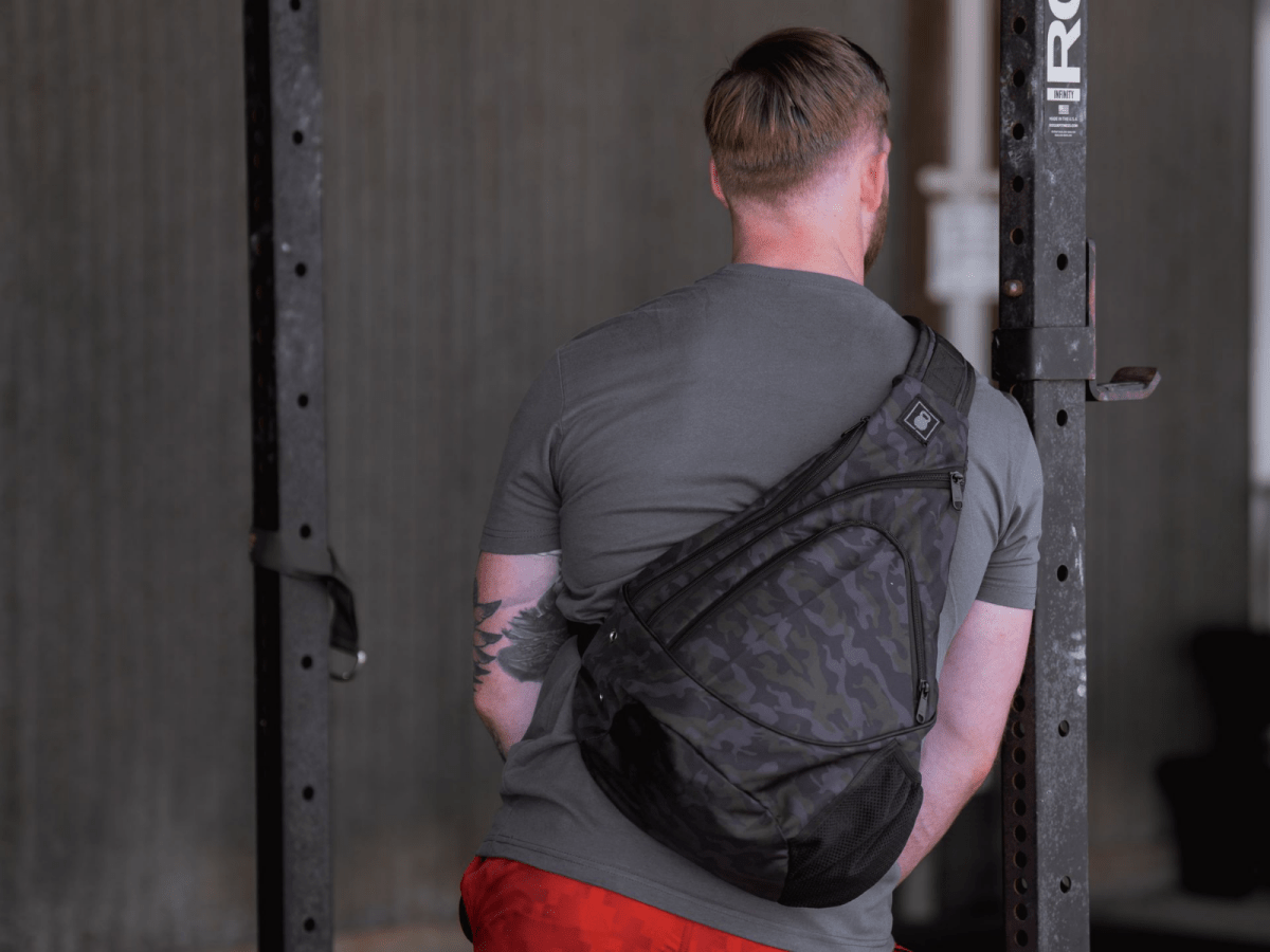 Human sling bag best sale