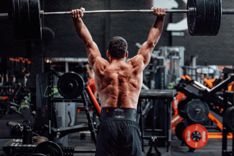 Weightlifters belt top