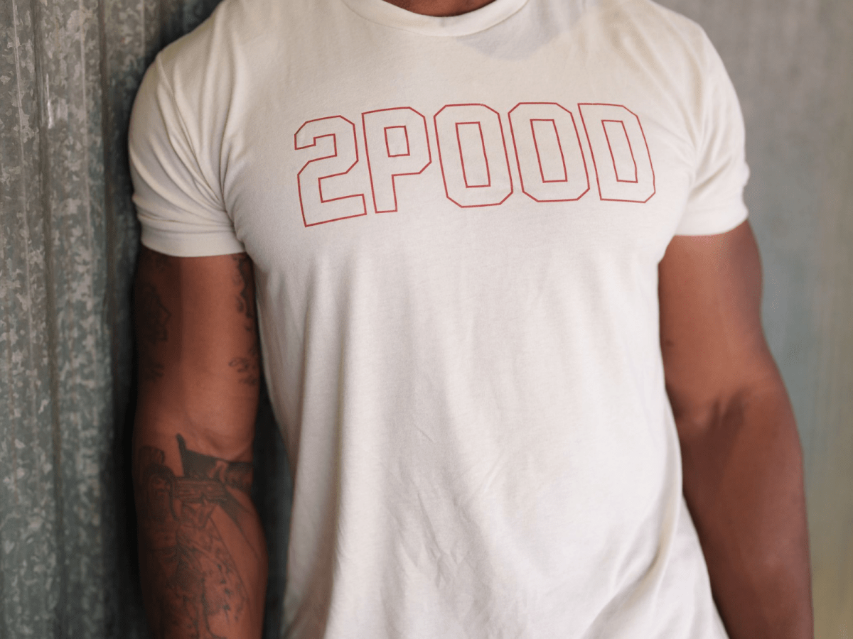 Sand 2POOD Logo T-shirt - 2POOD