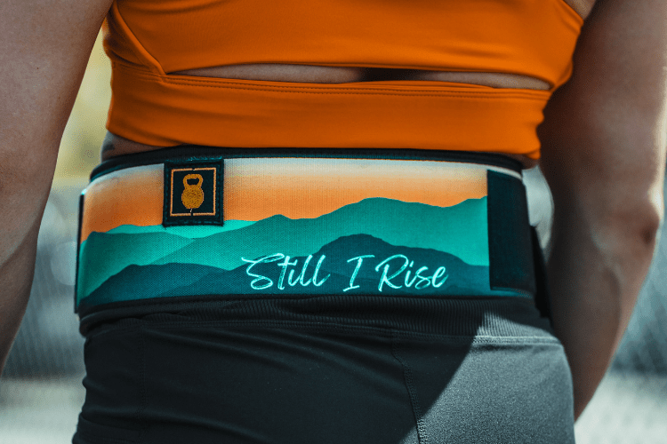 Still I Rise by Fee Saghafi Straight Weightlifting Belt - 2POOD
