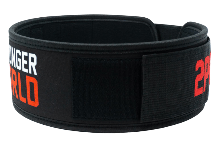 Stronger World by Kabuki Strength 4&quot; Weightlifting Belt - 2POOD