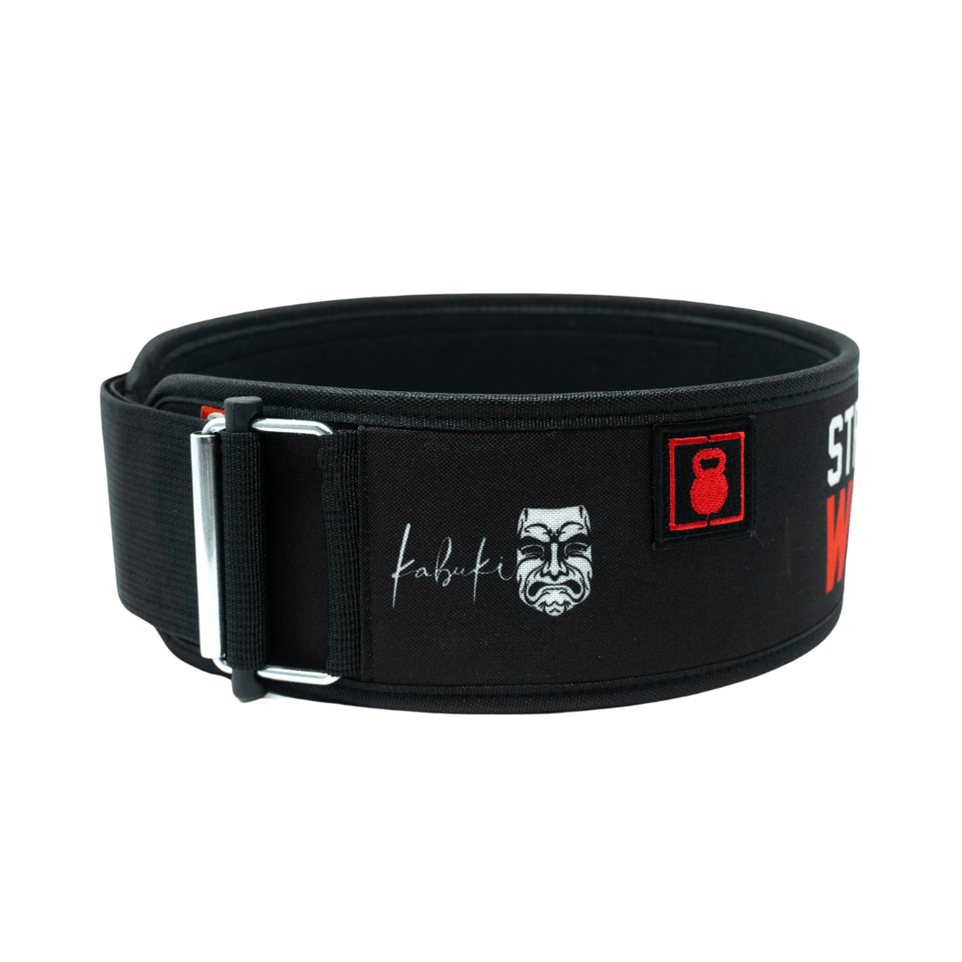 Stronger World by Kabuki Strength 4&quot; Weightlifting Belt - 2POOD