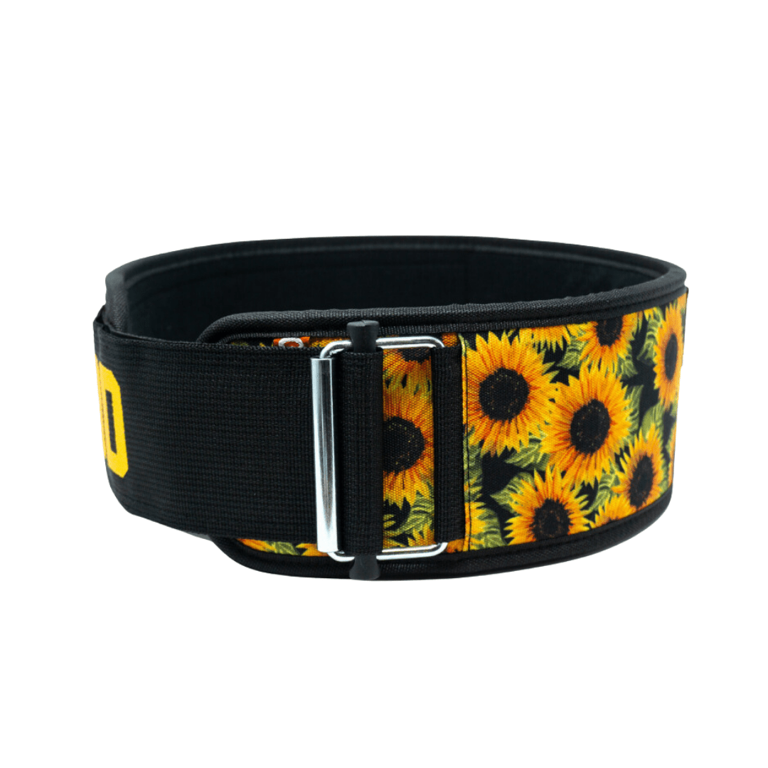 Sunflowers 4" Weightlifting Belt