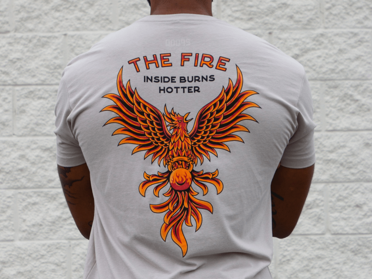 The Fire Within Burns Hotter T-shirt - 2POOD