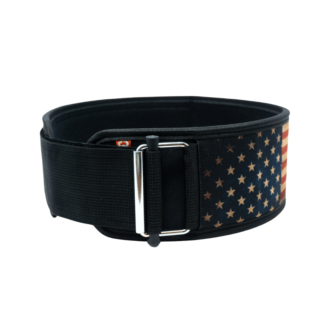 Unapologetically American 4&quot; Weightlifting Belt - 2POOD