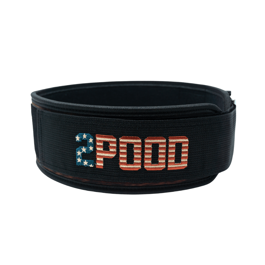 Unapologetically American 4" Weightlifting Belt - 2POOD