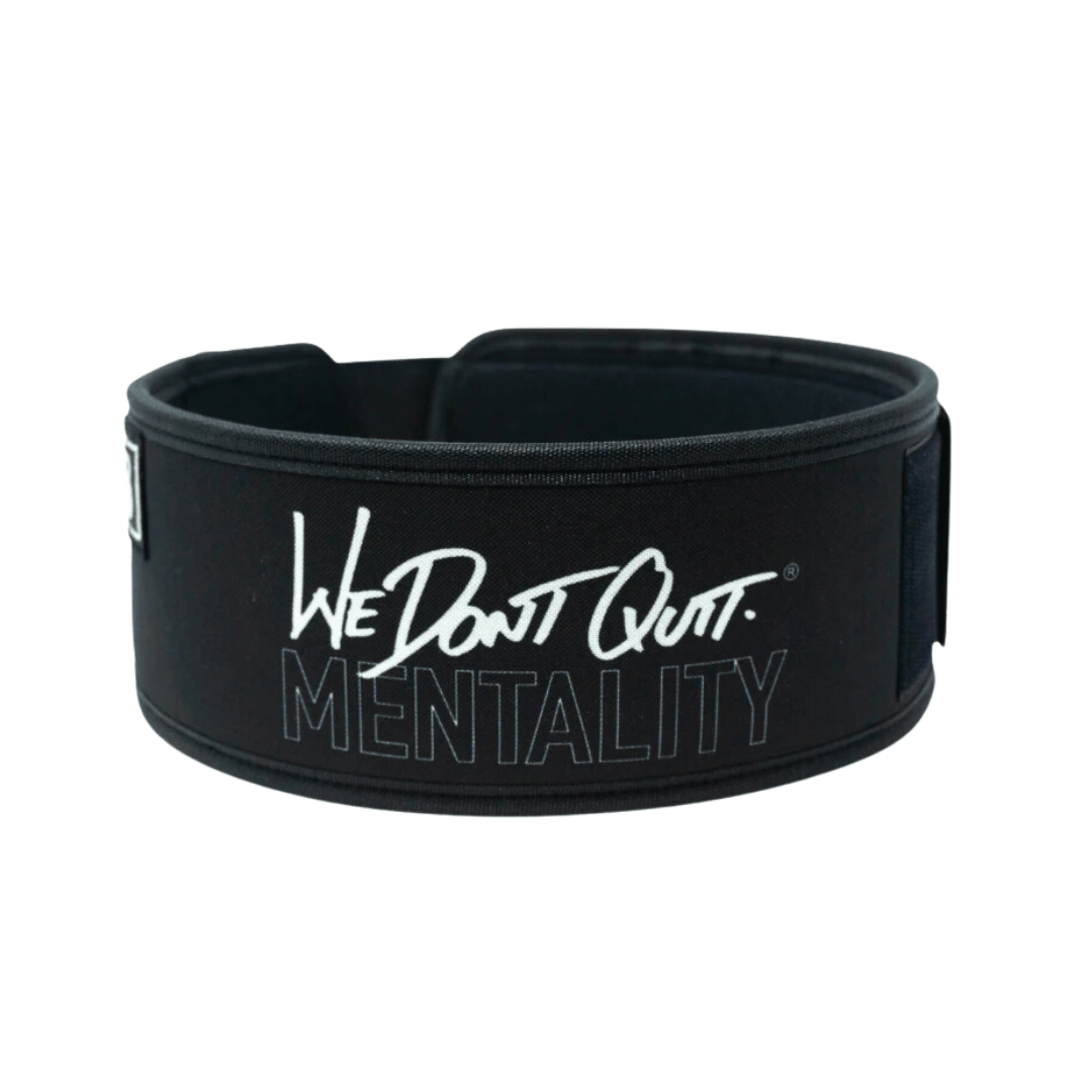We Don't Quit by Craig Richey 4" Weightlifting Belt - 2POOD